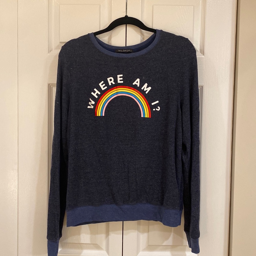 Wildfox Sweatshirt Size Medium